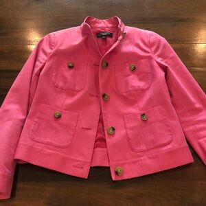 Talbots petite size 2 petite, Women’s jacket, medium, pink, fully lined